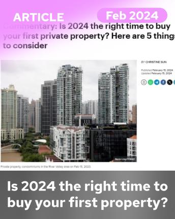 is 2024 the right time to buy your first property?